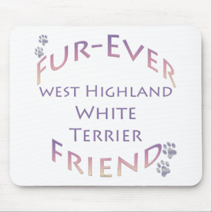 Tapis De Souris Westie Furever Friend