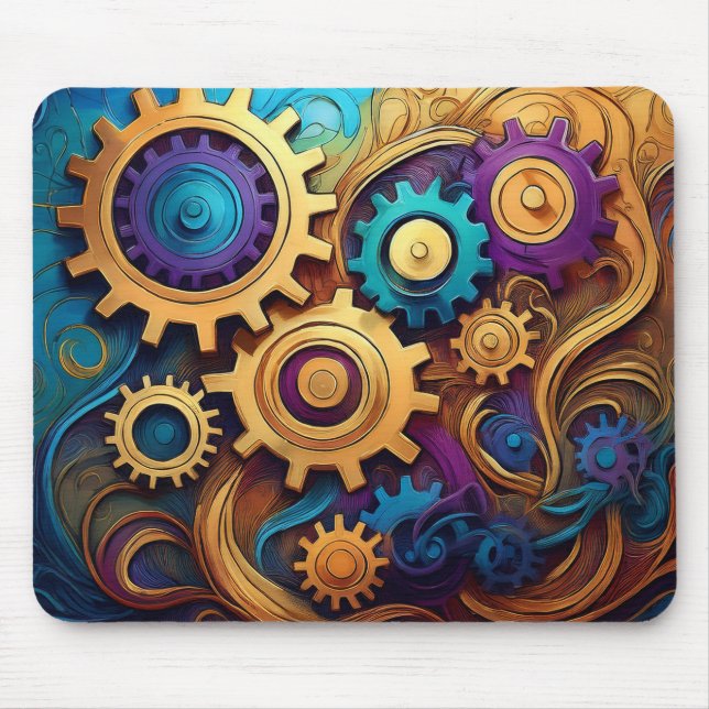 Tapis De Souris Wheels of life (Devant)