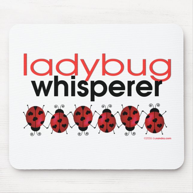 Tapis De Souris Whisperer de coccinelle (Devant)