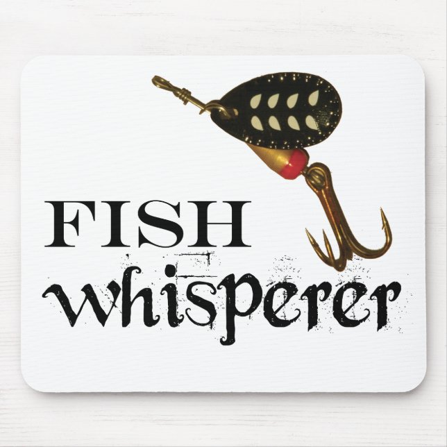 Tapis De Souris Whisperer de poisson (Devant)