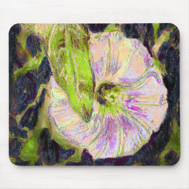 Tapis De Souris Wild Morning Glory par Alexandra Cook (Devant)