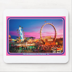 Tapis De Souris Wildwood, NJ, l'édition Mousepad du collecteur de