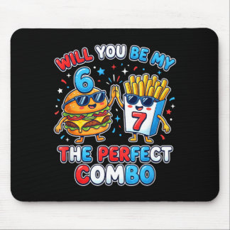 Tapis De Souris Will You Be My 6 7 Six Seven Perfect Combo Funny V
