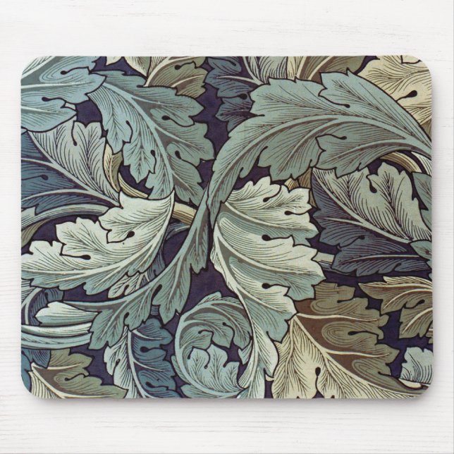Tapis De Souris William Morris Acanthus Feuilles (Devant)