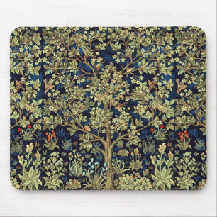 Tapis De Souris William Morris Arbre De Vie Vintage Pré-Raphaéli