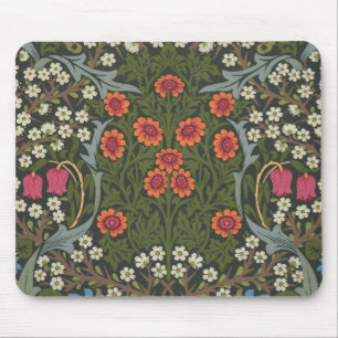 Tapis De Souris William Morris Blackthorn Garden Flower Classique
