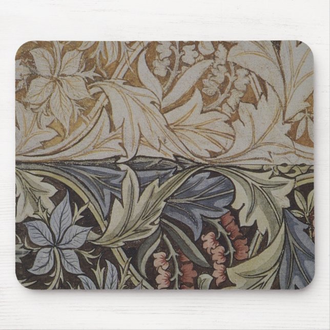 Tapis De Souris William Morris Bluebell Botanique (Devant)