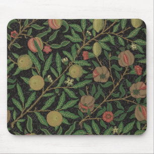 Tapis De Souris William Morris grenade Fruit noir