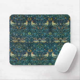 Tapis De Souris William Morris Oiseaux et motifs floraux