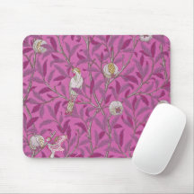 William Morris, Oiseaux et Pommegrenates - Rose