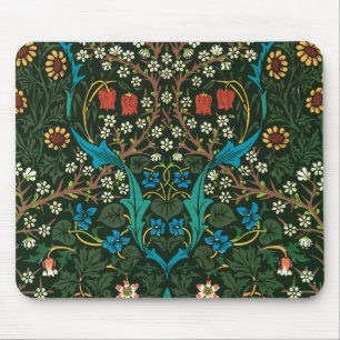 TAPIS DE SOURIS WILLIAM MORRIS "TULIPS DESIGN" SOURIS PAD