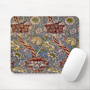 Tapis De Souris William Morris Wandle Bleu Nuit Floral Art