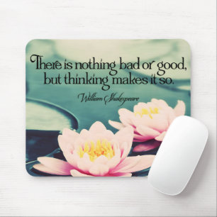 Tapis De Souris William Shakespeare Citation Inspirationnelle "Pen