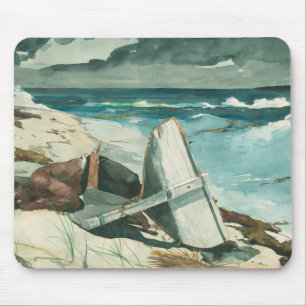 Tapis De Souris Winslow Homer - Après l'ouragan, Bahamas