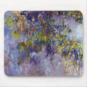 Tapis De Souris Wisteria (moitié gauche) de Claude Monet