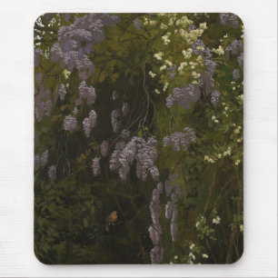 Tapis De Souris Wisterias en fleur - Composition florale