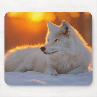 Tapis De Souris Wolf Wild Animal Loving Portrait