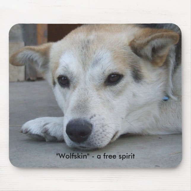 Tapis De Souris "Wolfskin" Mousepad (Devant)