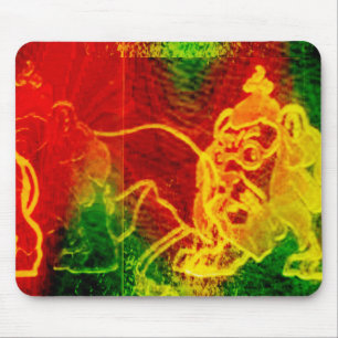 Tapis De Souris Wonderful Wizard Oz Cowardly Lion Mouse Pad