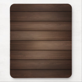 Tapis De Souris Wood Grain Striped Brown Abstract Fashion Art