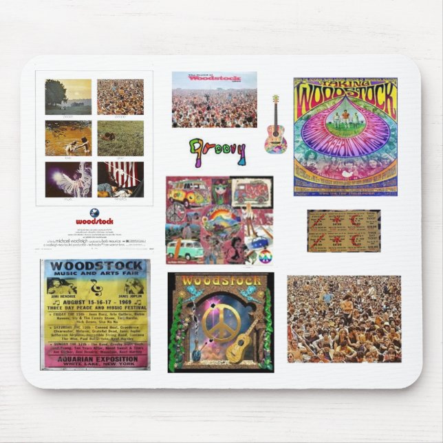 Tapis De Souris Woodstock Mousepad (Devant)