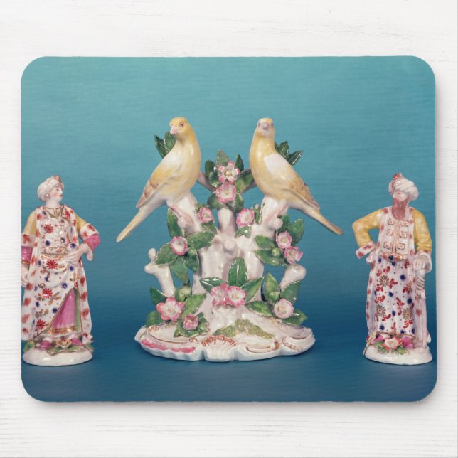Tapis De Souris Worcester de Turc et de son compagnon avec des (Devant)