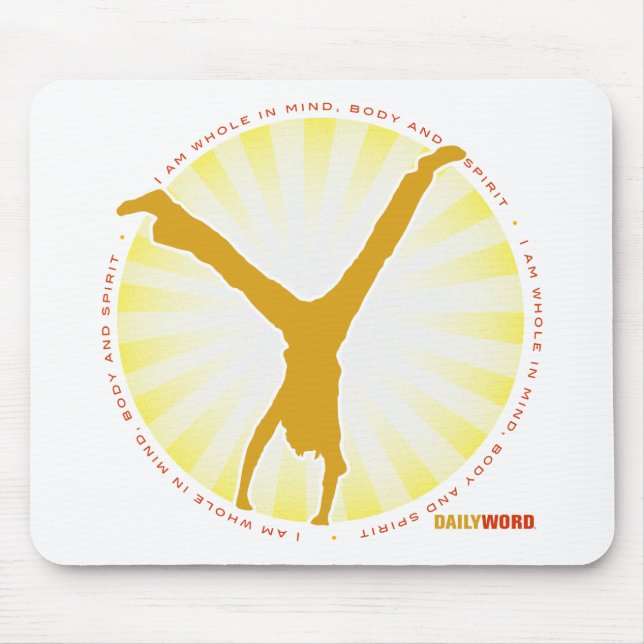 Tapis De Souris WORD® QUOTIDIEN "intégrité" Mousepad (Devant)