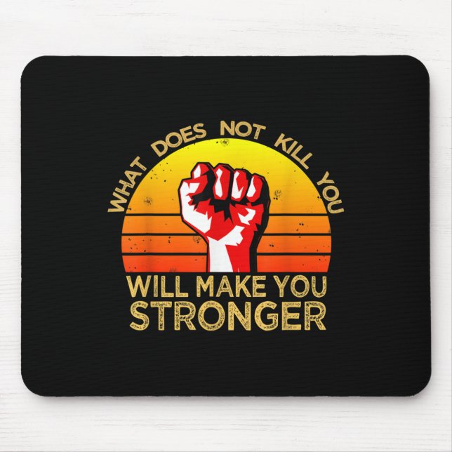 Tapis De Souris Workout Insration Motivational Saying Men Women  (Devant)