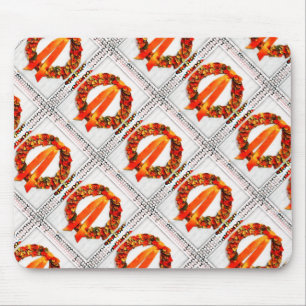 Tapis De Souris Wreath d'automne
