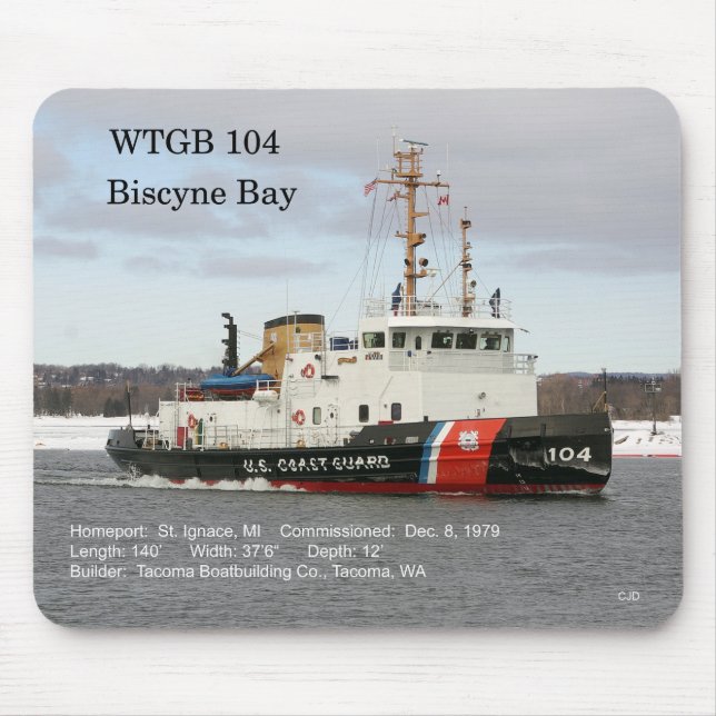 Tapis De Souris WTGB 104 Biscyne Bay mousepad (Devant)