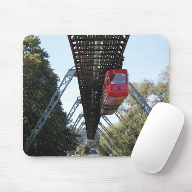 Tapis De Souris Wuppertal / Wuppertaler Schwebebahn (Avec souris)