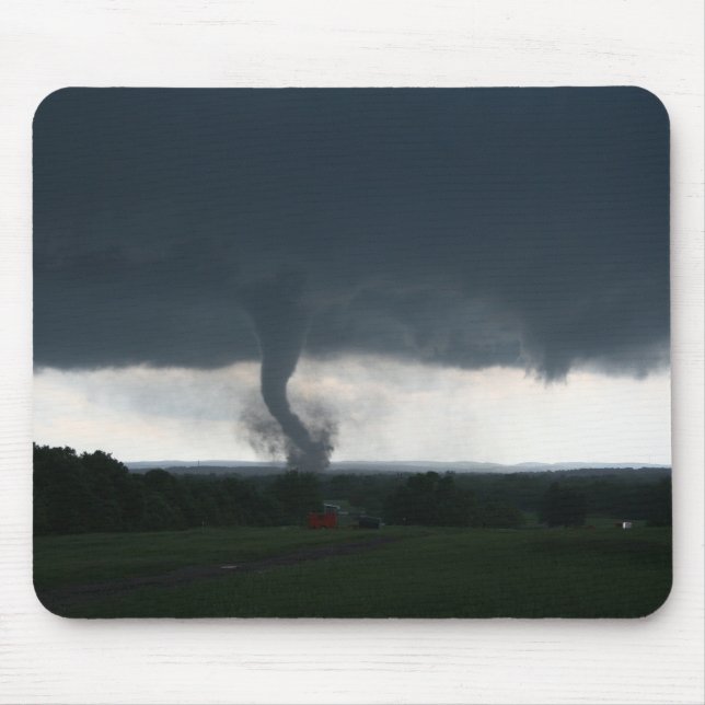 Tapis De Souris Wynnewood, EF4 tornade CORRECTE Mousepad (Devant)