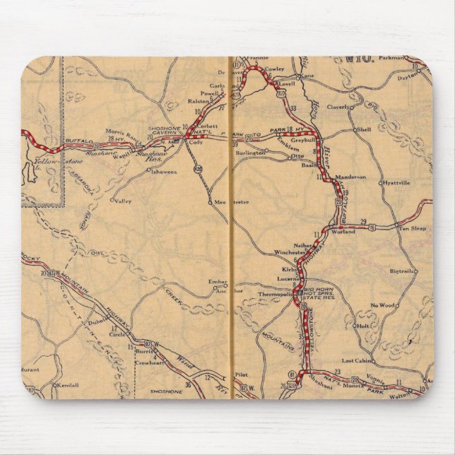 Tapis De Souris Wyoming 4 (Devant)
