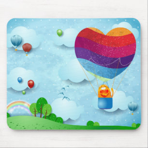 Tapis De Souris Y'a de l'amour dans l'air