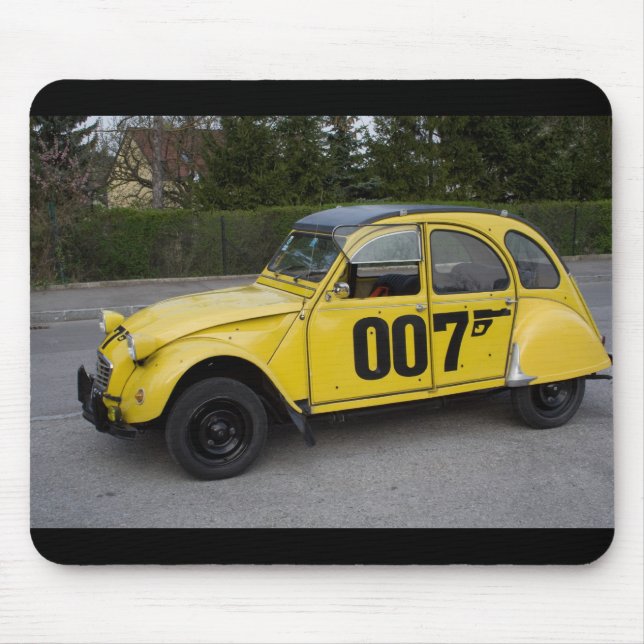 Tapis De Souris Yellow Citroën 2CV (Devant)