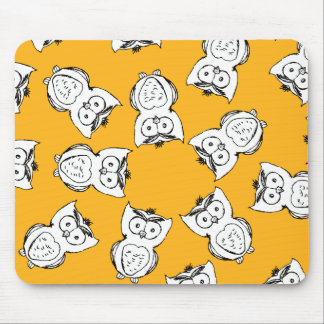Tapis De Souris Yellow Cute Animal Pattern