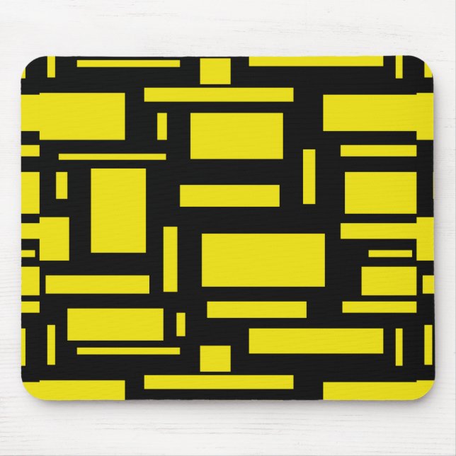 Tapis De Souris Yellow Maze (Devant)