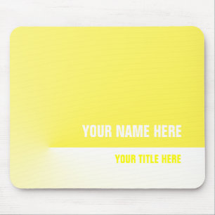 Tapis De Souris Yellow Pro
