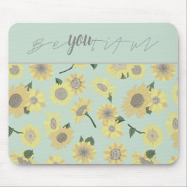 Tapis De Souris Yellow Sunflower
