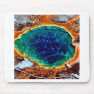 Tapis De Souris Yellowstone Wyoming