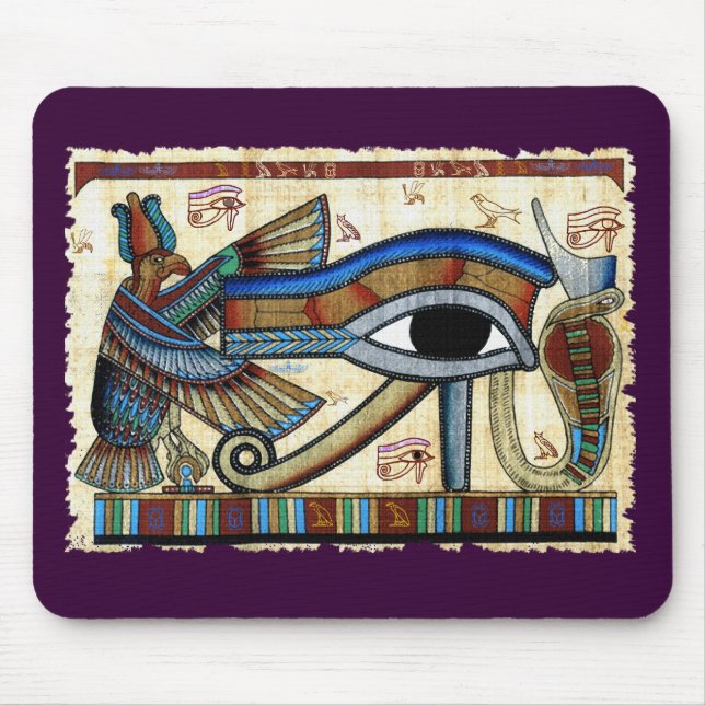 Tapis De Souris YEUX D'HORUS, WADJET Mousepad (Devant)