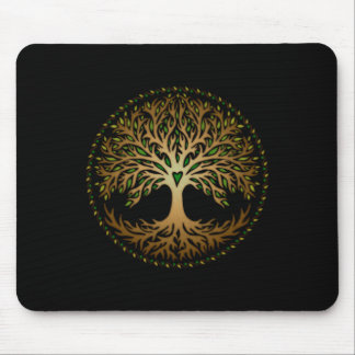 Tapis De Souris Yggdrasil, Celtique, Arbre, Vie, Nordique, Mytholo