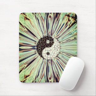 Tapis De Souris Yin Yang Color Splash
