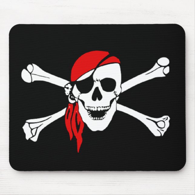Tapis De Souris Yo Ho Pirate Mousepad (Devant)
