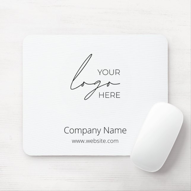 Tapis De Souris Your Business Logo Promoteur Business Company (Avec souris)