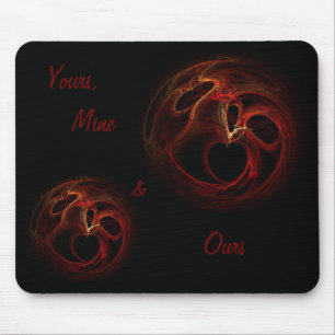 Tapis De Souris Yours, Mine and Ours