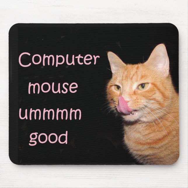 Tapis De Souris Yum souris ! (Devant)
