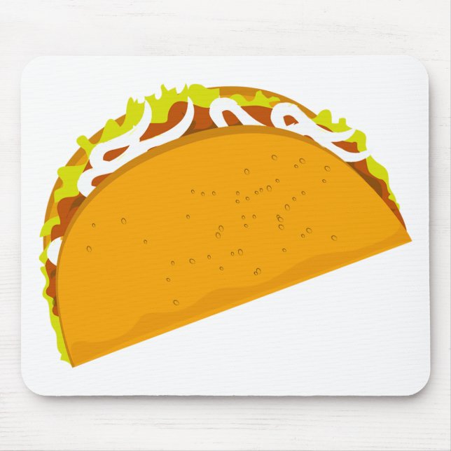 Tapis De Souris Yummy Taco (Devant)