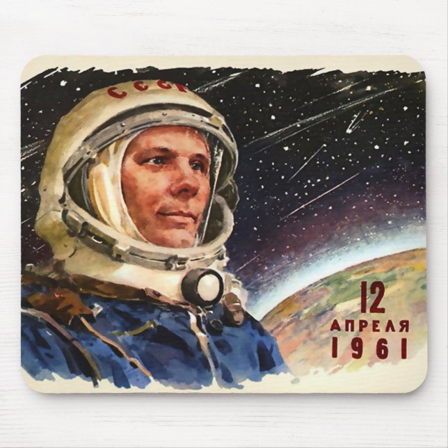 TAPIS DE SOURIS YURY GAGARIN URSS (Devant)
