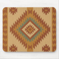 Zapotec Folk Art Neutre Géométrique Pad